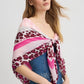 LIU JO FOULARD MIX ANIMALIER DONNA