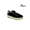 GOLD&GOLD SNEAKERS CAMOSCIO NERE