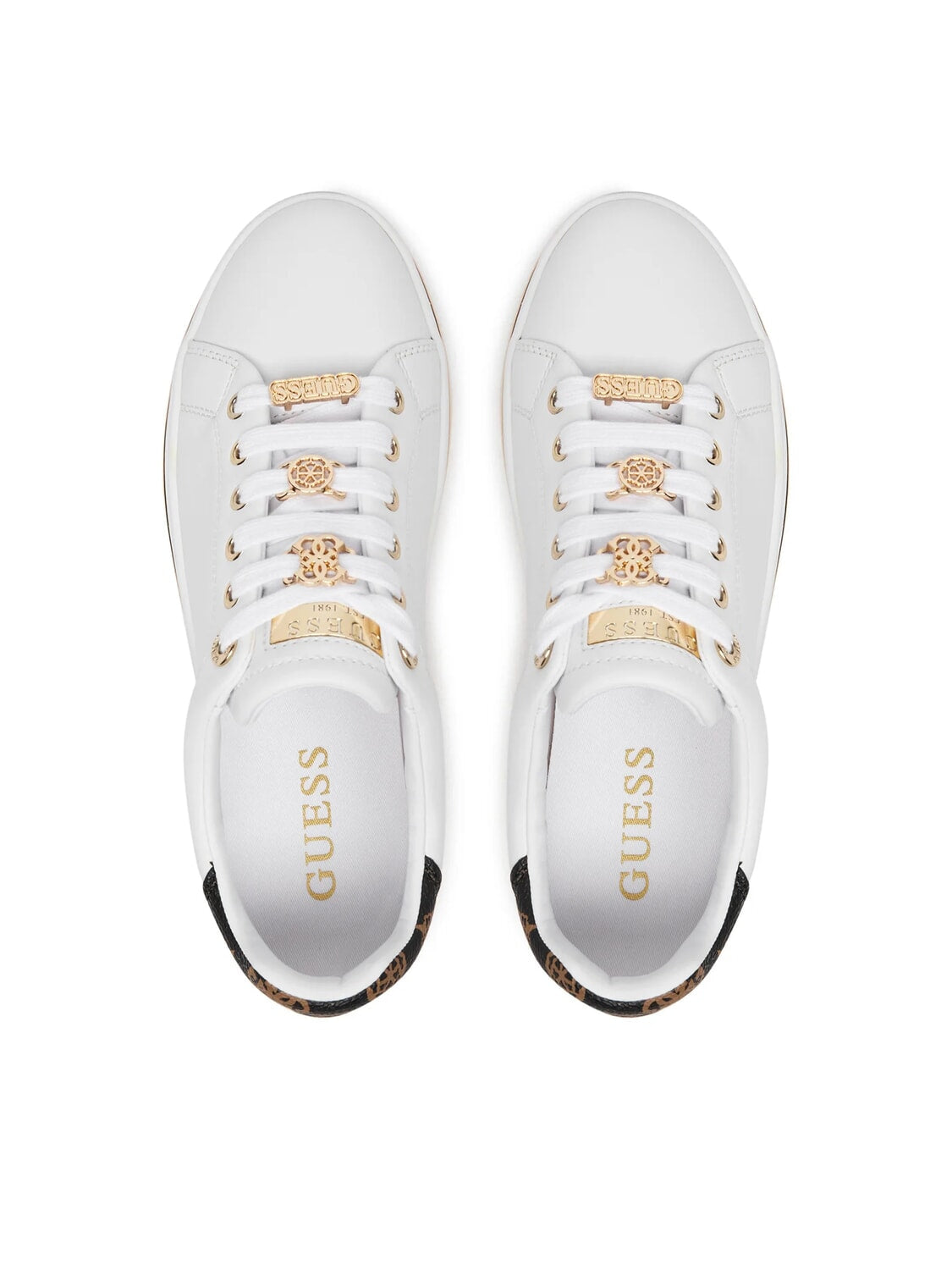 GUESS SNEAKERS DONNA CON ACCESSORI
