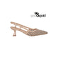 GOLD&GOLD CHANEL A PUNTA CON TACCO A ROCCHETTO