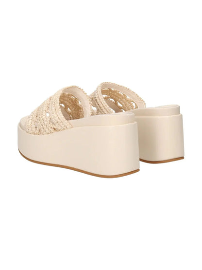 GOLD&GOLD ZEPPA CIABATTA RAFFIA