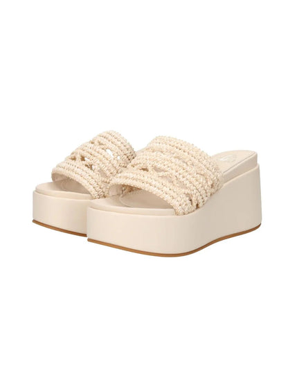 GOLD&GOLD ZEPPA CIABATTA RAFFIA