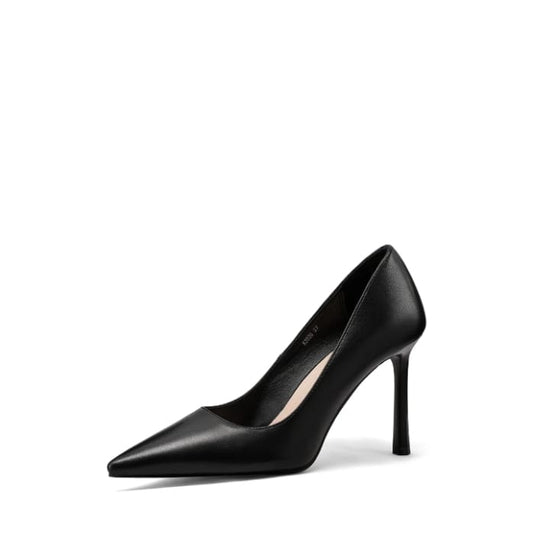 QUEEN HELENA DECOLLETTE TACCO SPILLO NERO