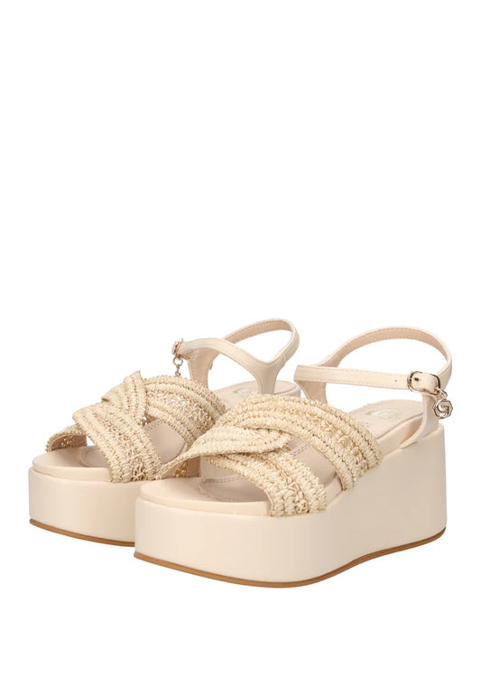 GOLD&GOLD ZEPPA RAFFIA CINTURINO