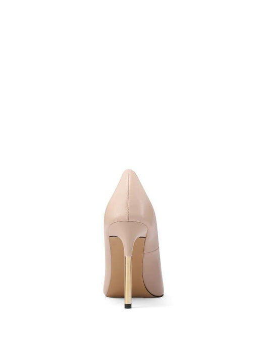 QUEEN HELENA DECOLLETTE NUDE CON TACCO SPILLO DORATO