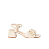 GOLD&GOLD SANDALO TACCO BRACCIALE