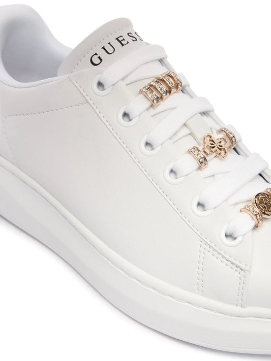 GUESS SNEAKERS FIONIA CHARM BIANCA