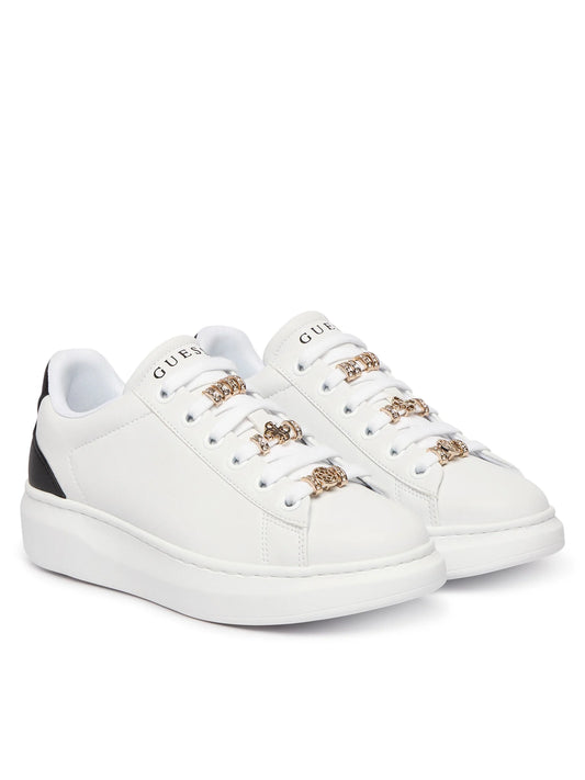 GUESS SNEAKERS FIONIA CHARM BIANCA