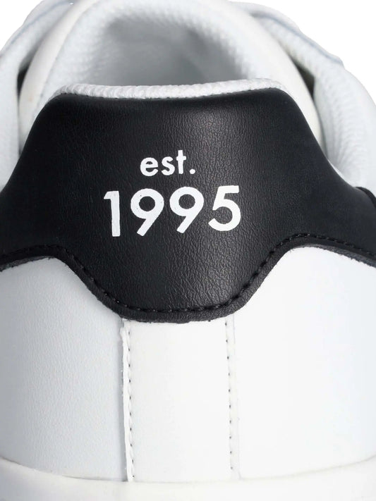 LIU JO SNEAKERS UOMO CON LOGO BIG W/BLACK